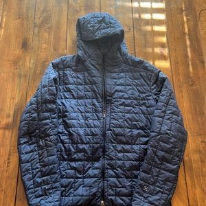 Men’s Lululemon Light Puffer Hooded Jacket L  - Excellent Condition